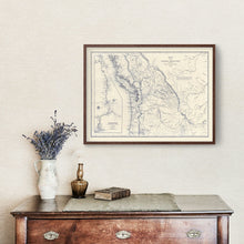 Load image into Gallery viewer, Vintage Map of Washington 1849