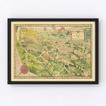 Load image into Gallery viewer, Vintage Map of Washington State University, 1928