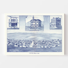Load image into Gallery viewer, Vintage Map of Colfax, Washington 1889