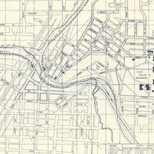 Load image into Gallery viewer, Vintage Map of Washington State University, 1920