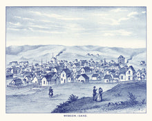 Load image into Gallery viewer, Vintage Map of Moscow, Washington 1889