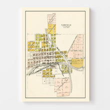 Load image into Gallery viewer, Vintage Map of Garfield, Washington 1910