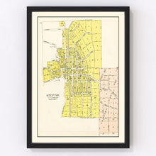 Load image into Gallery viewer, Vintage Map of Steptoe, Washington 1910