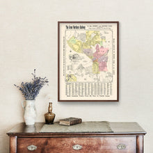 Load image into Gallery viewer, Vintage Map of Seattle, Washington 1899