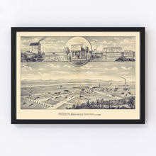 Load image into Gallery viewer, Vintage Map of Prosser, Washington 1889