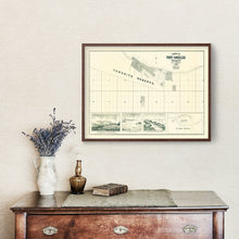 Load image into Gallery viewer, Vintage Map of Port Angeles, Washington 1890