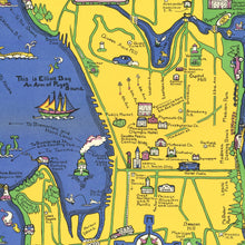 Load image into Gallery viewer, Vintage Map of Seattle, Washington 1927