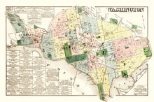 Load image into Gallery viewer, Vintage Map of Washington DC, Washington DC 1879