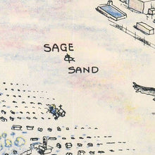 Load image into Gallery viewer, Vintage Map of Richland, Washington 1946