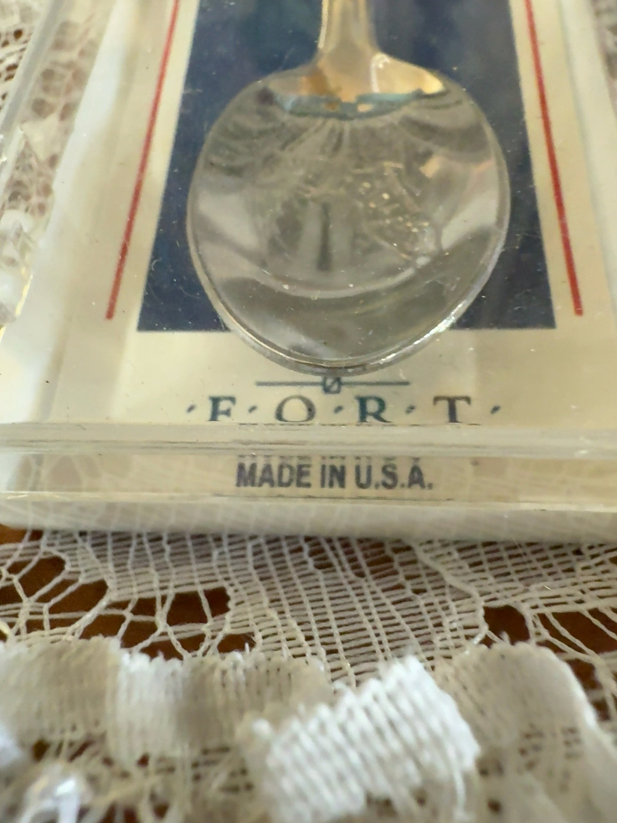 Vintage Florida Aquarium Souvenir Spoon in Original Package – Made in USA