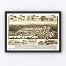 Load image into Gallery viewer, Vintage Map of Snohomish, Washington 1890