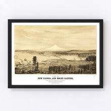 Load image into Gallery viewer, Vintage Map of Tacoma, Washington 1878