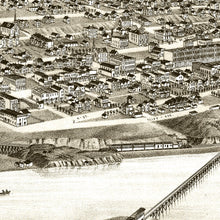 Load image into Gallery viewer, Vintage Map of Tacoma, Washington 1884