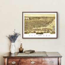 Load image into Gallery viewer, Vintage Map of Tacoma, Washington 1890