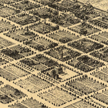 Load image into Gallery viewer, Vintage Map of North Yakima, Washington 1889