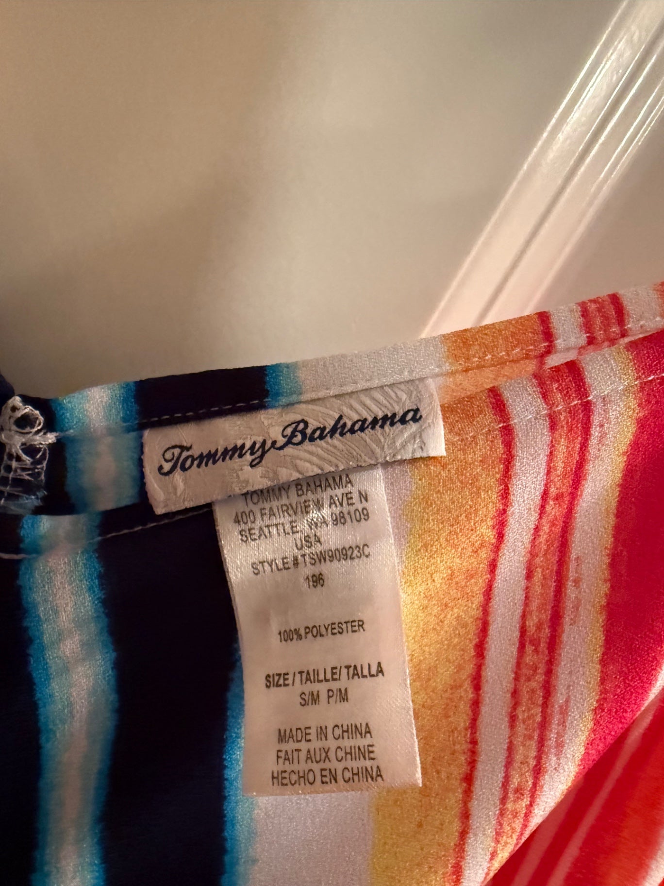 S-Tommy Bahama Multicolor S/M Dress Very Good