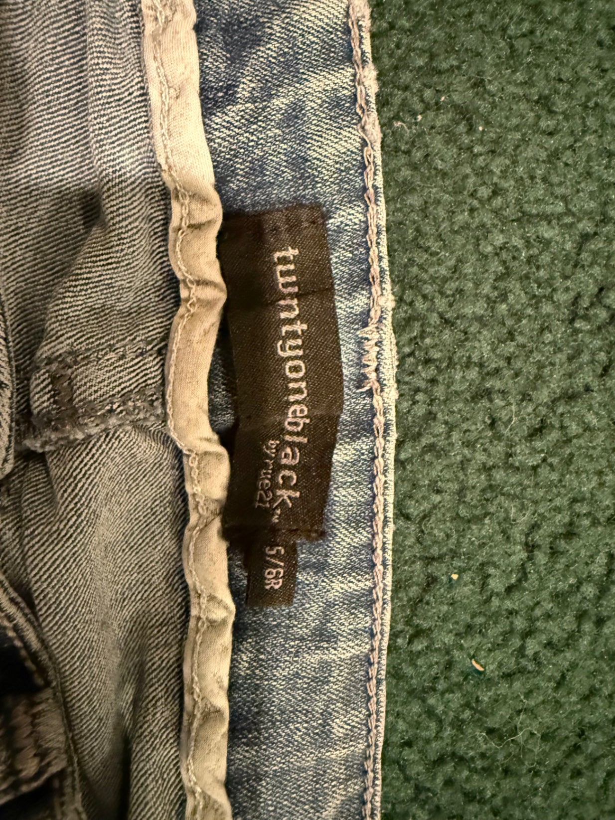 Twenty one black Light blue Denim 5junior Jeans