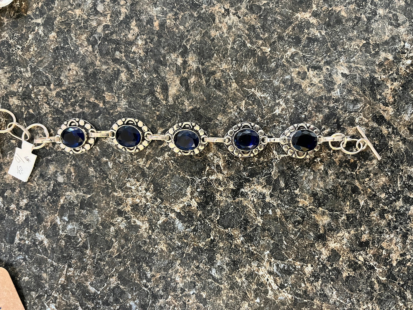 Handmade Luster and Loom Lolite Bracelet