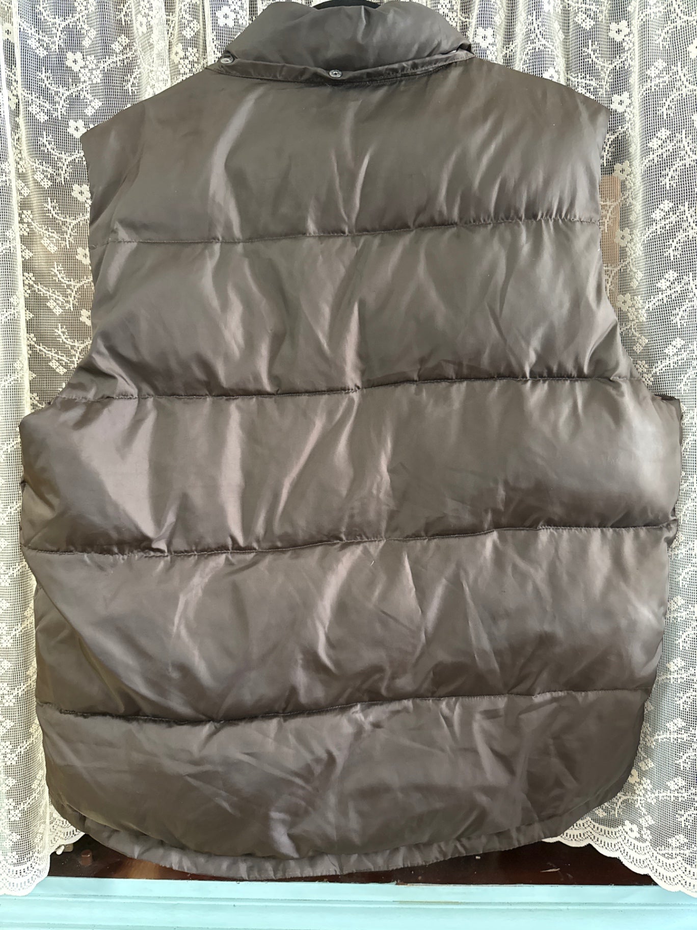 GAP Brown Synthetic/Puffer L Jacket Very Good