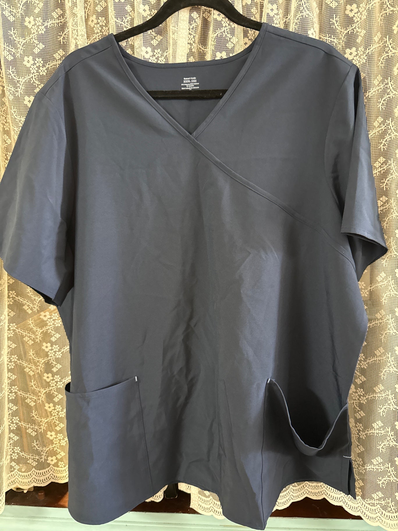 Unbranded or Generic (no visible logo) Dark Blue Polyester/Cotton blend XXXL Uniform, Scrubs New without tags