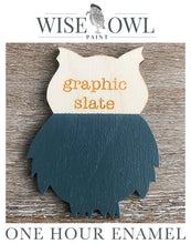 Load image into Gallery viewer, Wise Owl One Hour Enamel Paint - Graphic Slate