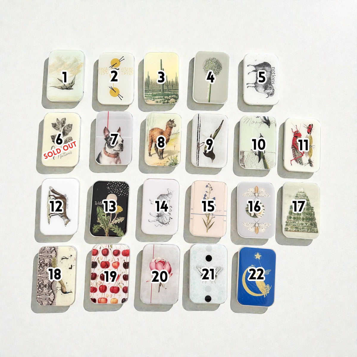 Firefly Notes - Last Call for Lovely Things (Large tins)-DISCOUNTED