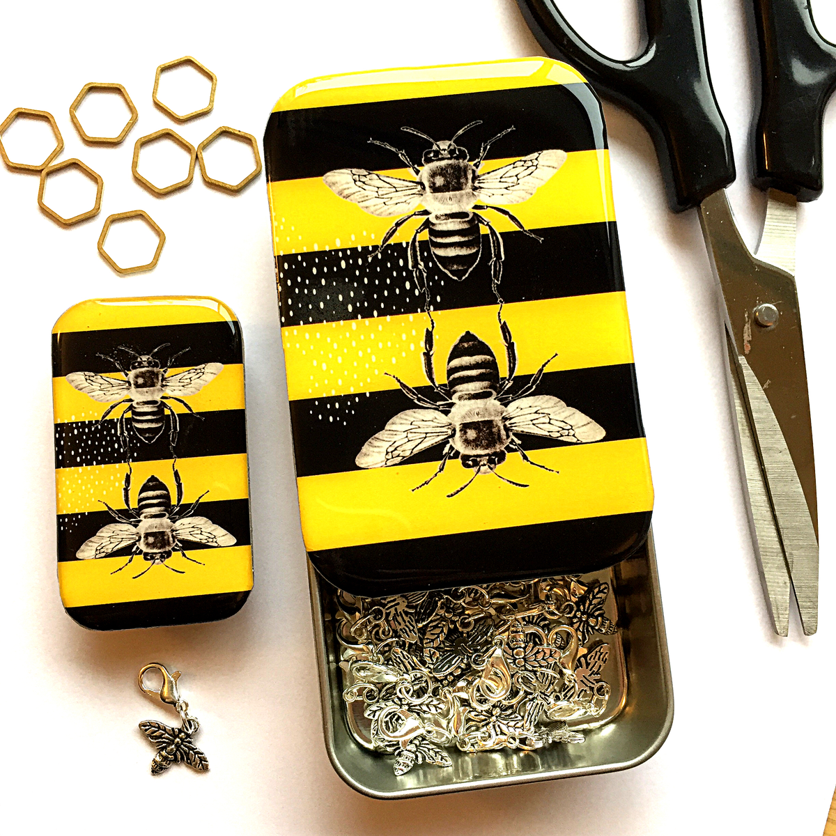Firefly Notes - Bee Tin, Bee Notions Tin