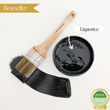 Load image into Gallery viewer, Country Chic Paint - Liquorice - Chalk Style Paint for Furniture & Home Decor: Small project jar (4 oz)