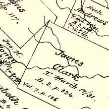 Load image into Gallery viewer, Vintage Map of Washington County, Texas 1879