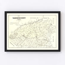 Load image into Gallery viewer, Vintage Map of Washington County, Texas 1879