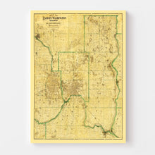 Load image into Gallery viewer, Vintage Map of Washington County, Minnesota 1887
