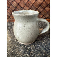 Load image into Gallery viewer, Coly Ford Fayre Stoneware Mug signed in Earthy Green and Beige