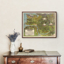 Load image into Gallery viewer, Vintage Map of Seattle, Washington 1923