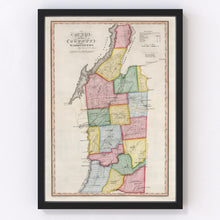 Load image into Gallery viewer, Vintage Map of Washington County, New York 1840