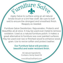 Load image into Gallery viewer, Wise Owl Furniture Salve - Midsummer Rain, 8oz