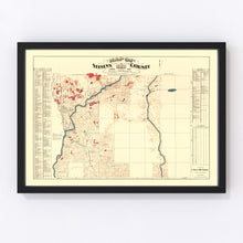 Load image into Gallery viewer, Vintage Map of Stevens County, Washington 1900