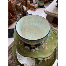 Load image into Gallery viewer, Treasure Craft Paradise Mixing Bowl Southwest Speckled Stoneware Pottery Preowned