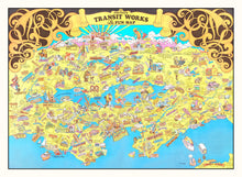 Load image into Gallery viewer, Vintage Map of Seattle, Washington 1974