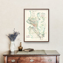 Load image into Gallery viewer, Vintage Map of Seattle, Washington 1911