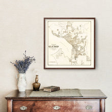 Load image into Gallery viewer, Vintage Map of Seattle, Washington 1887