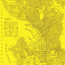 Load image into Gallery viewer, Vintage Map of Seattle, Washington 1912