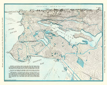 Load image into Gallery viewer, Vintage Map of Seattle, Washington 1925