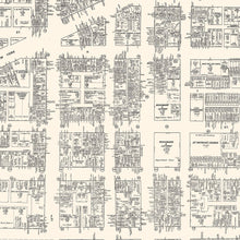 Load image into Gallery viewer, Vintage Map of Washington D.C., DC Business Section 1947