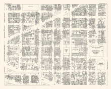 Load image into Gallery viewer, Vintage Map of Washington D.C., DC Business Section 1947