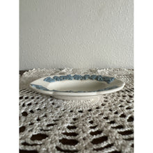 Load image into Gallery viewer, Of Etruria & Barlaston Wedgwood Embossed Queensware Small Oval Dish
