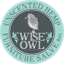 Load image into Gallery viewer, Wise Owl Furniture Salve - Unscented Hemp, 8oz