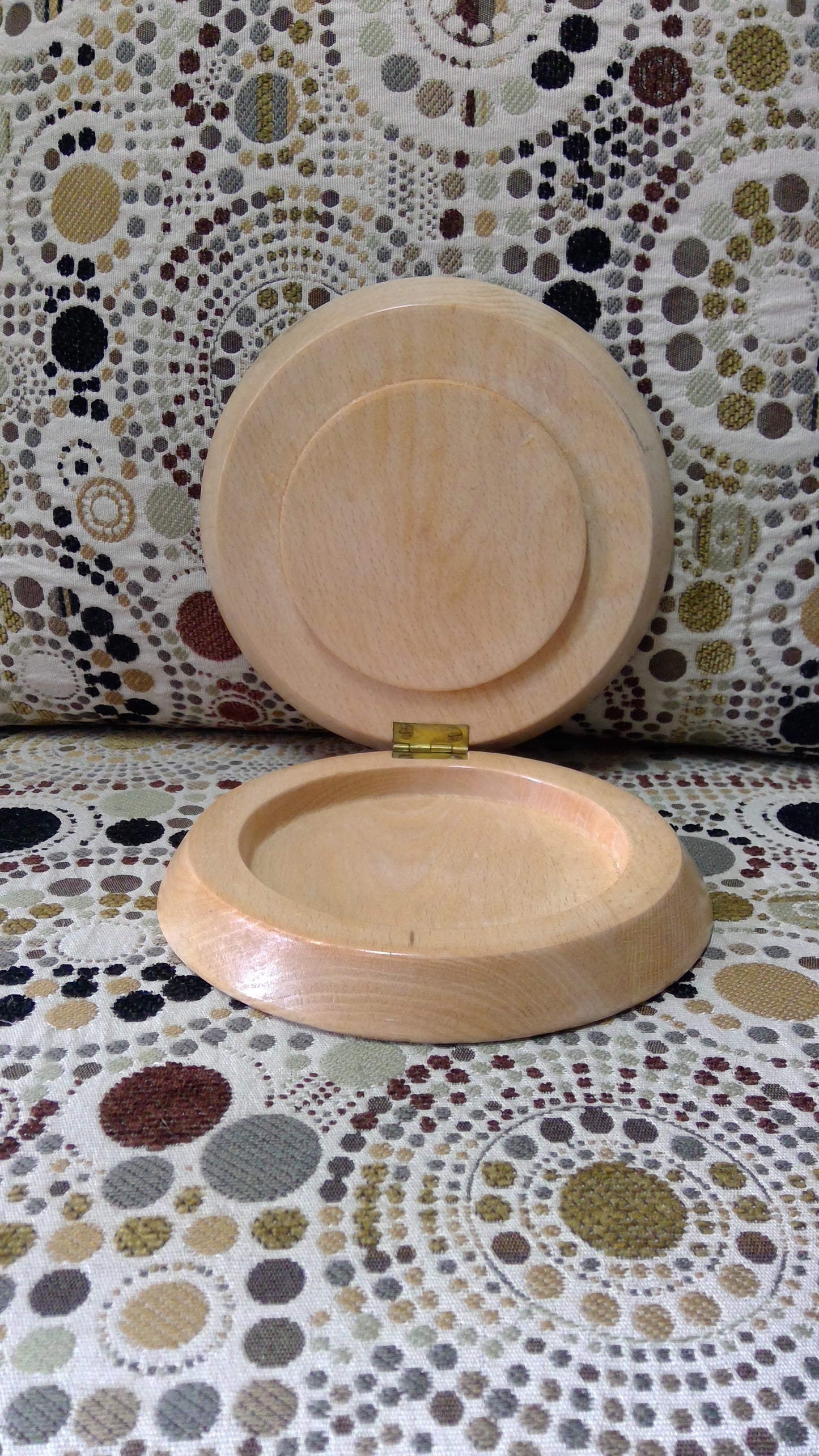 Vintage Wood Burger Press