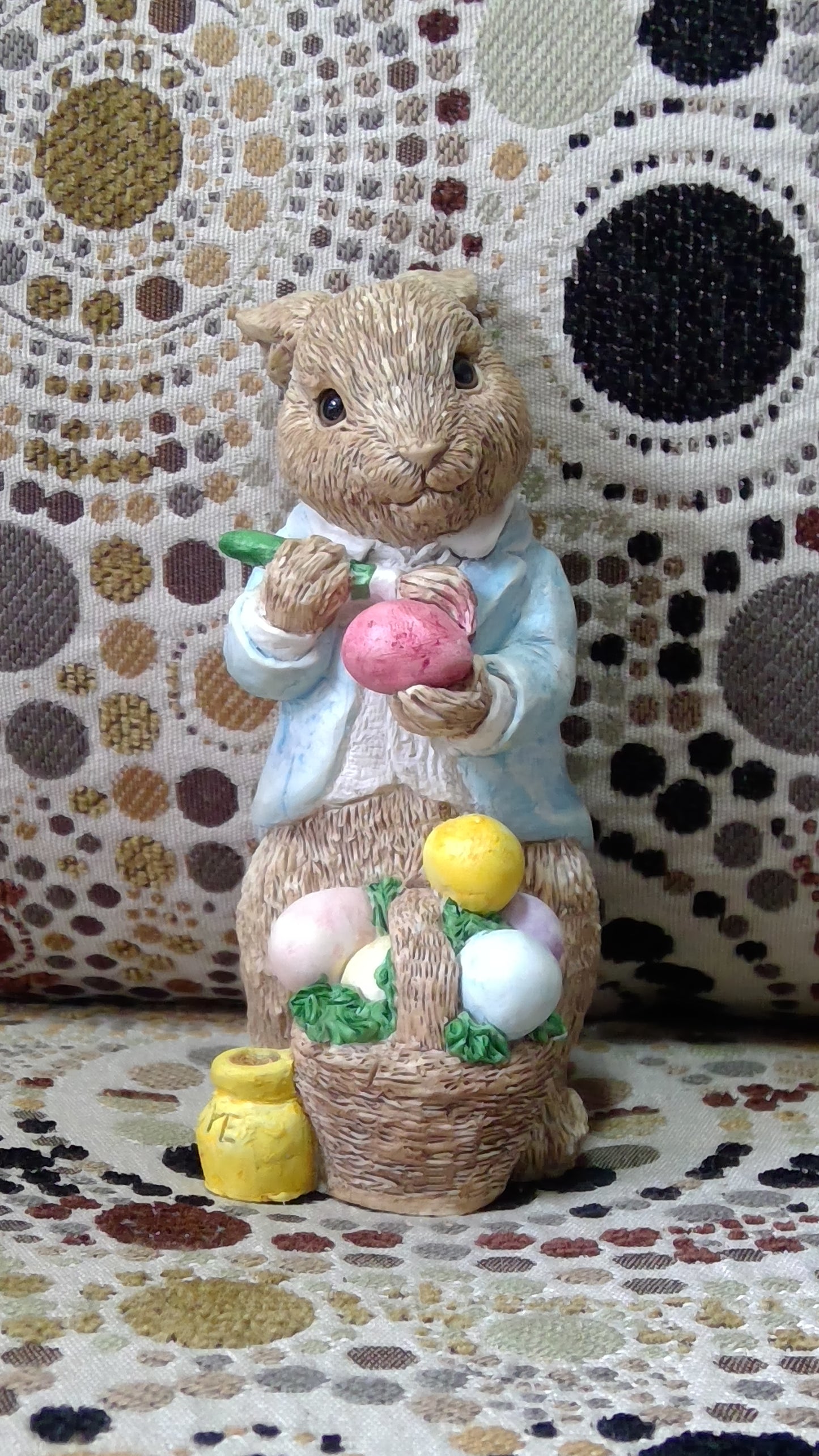Painting Rabbit Figurine