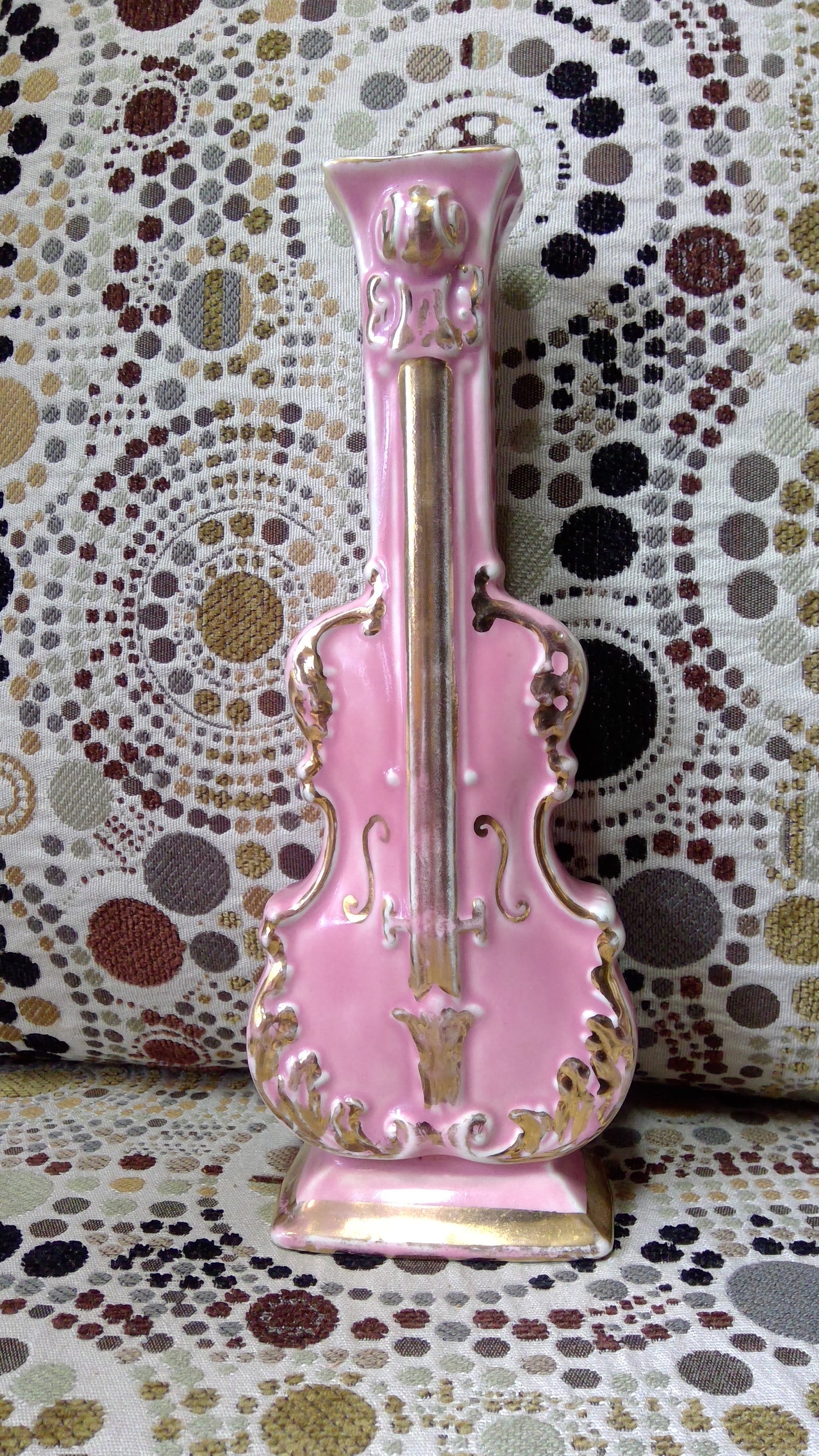 Vintage Violin Vase