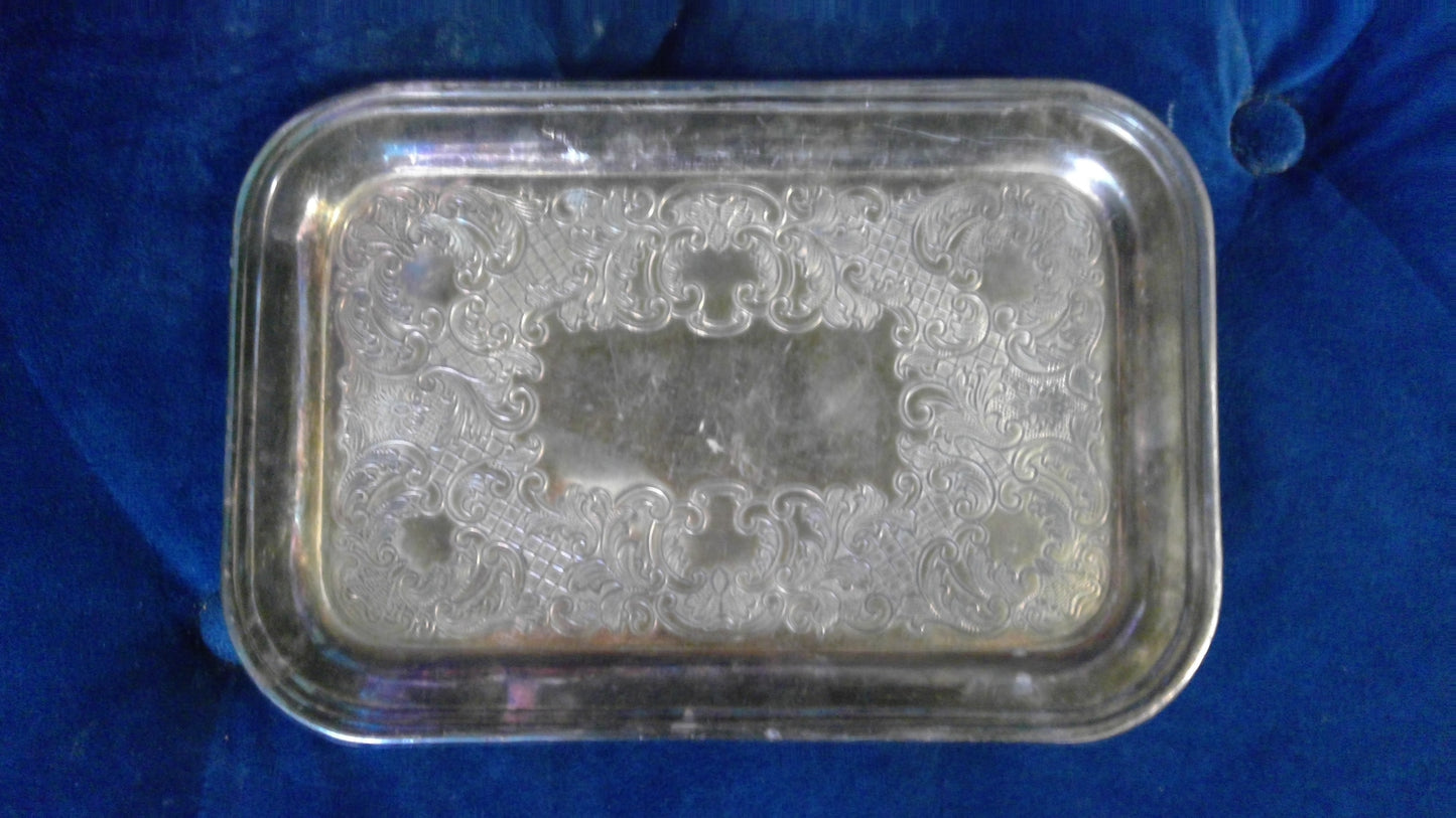 Vintage Silver Tray